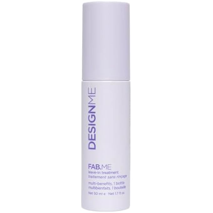 Design.ME FAB.ME LEAVE-IN CONDITIONER SPRAY | LEAVE-IN CONDITIONER FOR DRY DAMAGED HAIR | DETANGLER SPRAY | ALL IN ONE LEAVE IN HAIR TREATMENT 7.77OZ - Image 2